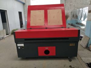 CO2 Meaisín Engraving Gearradh Laser do Leathar